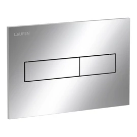 LAUFEN INEO Öblítő nyomólap `INEO HORIZON`, kettős öblítéshez, Króm H9001110040001 LAUFEN INEO Öblítő nyomólap `INEO HORIZON`, kettős öblítéshez, Króm H9001110040001