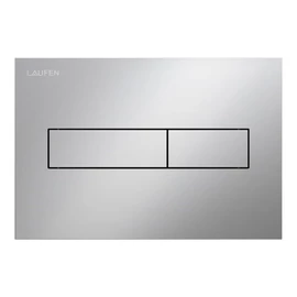 LAUFEN INEO Öblítő nyomólap `INEO HORIZON`, kettős öblítéshez, Matt króm H9001110070001 LAUFEN INEO Öblítő nyomólap `INEO HORIZON`, kettős öblítéshez, Matt króm H9001110070001