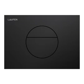 LAUFEN INEO Öblítő nyomólap `INEO SUNRISE`, kettős öblítéshez, Matt feket H9001127160001 LAUFEN INEO Öblítő nyomólap `INEO SUNRISE`, kettős öblítéshez, Matt feket H9001127160001