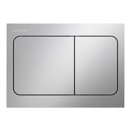 LAUFEN INEO Öblítő nyomólap `INEO AIR`, kettős öblítéshez, Matt króm H9001130070001 LAUFEN INEO Öblítő nyomólap `INEO AIR`, kettős öblítéshez, Matt króm H9001130070001