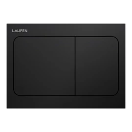 LAUFEN INEO Öblítő nyomólap `INEO AIR`, kettős öblítéshez, Matt feket H9001137160001 LAUFEN INEO Öblítő nyomólap `INEO AIR`, kettős öblítéshez, Matt feket H9001137160001