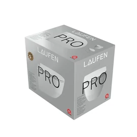 LAUFEN PRO Fali WC pack, kompakt, mélyöblítésű, ülőke és tető, lecsapódásgátló mechanizmussal, Fehér H8669550000001