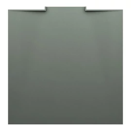 LAUFEN NIA Zuhanytálca, Marbond kompozit anyagból, négyzet alakú, lefolyó a falon belül, Matt Beton H2100300790001