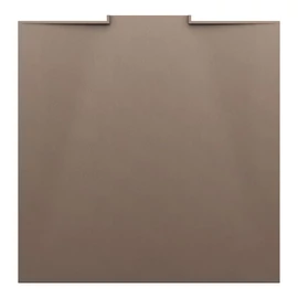 LAUFEN NIA Zuhanytálca, Marbond kompozit anyagból, négyzet alakú, lefolyó a falon belül, Matt Kávé H2100311290001