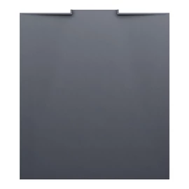 LAUFEN NIA Zuhanytálca, Marbond kompozit anyagból, négyszögletes, lefolyó a falon belül, Antracit H2100360780001 LAUFEN NIA Zuhanytálca, Marbond kompozit anyagból, négyszögletes, lefolyó a falon belül, Antracit H2100360780001