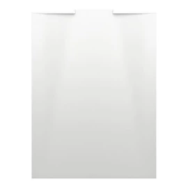 LAUFEN NIA Zuhanytálca, Marbond kompozit anyagból, négyszögletes, lefolyó a falon belül, Fehér H2100370000001