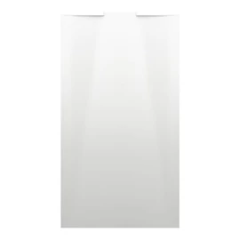 LAUFEN NIA Zuhanytálca, Marbond kompozit anyagból, négyszögletes, lefolyó a falon belül, Fehér H2110300000001