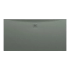 LAUFEN LAUFEN PRO Zuhanytálca, Marbond kompozit anyagból, extra lapos, téglalap alakú, kivezetés a hosszú oldalon, Matt Beton H2119510790001