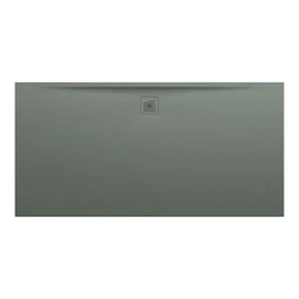 LAUFEN LAUFEN PRO Zuhanytálca, Marbond kompozit anyagból, extra lapos, téglalap alakú, kivezetés a hosszú oldalon, Matt Beton H2119570790001