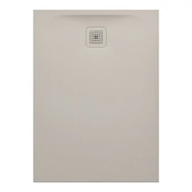 LAUFEN LAUFEN PRO Zuhanytálca, Marbond kompozit anyagból, extra lapos, téglalap alakú, kivezetés a rövid oldalon, Matt Bézs H2129541860001