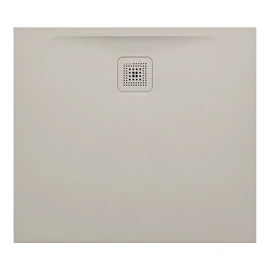 LAUFEN LAUFEN PRO Zuhanytálca, Marbond kompozit anyagból, extra lapos, téglalap alakú, kivezetés a hosszú oldalon, Matt Bézs H2149501860001