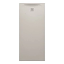 LAUFEN LAUFEN PRO Zuhanytálca, Marbond kompozit anyagból, extra lapos, téglalap alakú, kivezetés a rövid oldalon, Matt Bézs H2149511860001