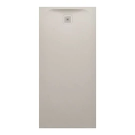 LAUFEN LAUFEN PRO Zuhanytálca, Marbond kompozit anyagból, extra lapos, téglalap alakú, kivezetés a rövid oldalon, Matt Bézs H2149531860001