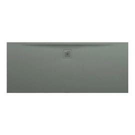LAUFEN LAUFEN PRO Zuhanytálca, Marbond kompozit anyagból, extra lapos, téglalap alakú, kivezetés a hosszú oldalon, Matt Beton H2149580790001