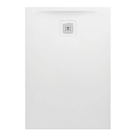 LAUFEN LAUFEN PRO Zuhanytálca, Marbond kompozit anyagból, lefolyó a rövid oldalon, Fehér H2169570000001