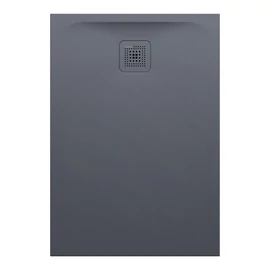 LAUFEN LAUFEN PRO Zuhanytálca, Marbond kompozit anyagból, lefolyó a rövid oldalon, Antracit H2169570780001