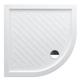 LAUFEN MERANO E Kerámia zuhanytálca, 90*90 cm, sarok-íves, 5,5 cm vastag, lefolyó íves oldalon, Fehér H8559526000001 LAUFEN MERANO E Kerámia zuhanytálca, 90*90 cm, sarok-íves, 5,5 cm vastag, lefolyó íves oldalon, Fehér H8559526000001