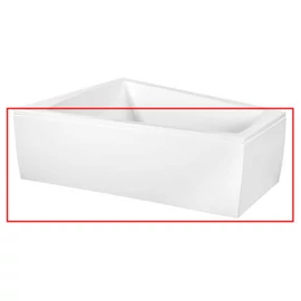 M-Acryl Trinity 170 cm aszimmetrikus sarokkádhoz előlap 12277