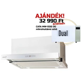 Cata - Páraelszívó TFH-7600 X inox + AJÁNDÉK Cata MW-5120 DG green mikrohullámú sütő - 02010305szg