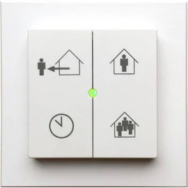 Siber - Wireless 4 gombos vezérlő egység központi hővisszanyerős szellőztetőhöz DFPULS4B Siber - Wireless 4 gombos vezérlő egység központi hővisszanyerős szellőztetőhöz DFPULS4B