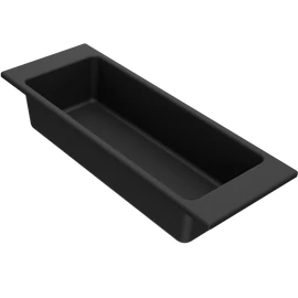 ELLECI - Gyümölcsmosó kosár 433x165x86mm Mixology mosogatókhoz műanyag fekete ABP037BK