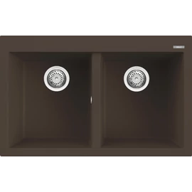 ELLECI - Mosogatótálca Quadra 350 G78 Espresso LGQ35078