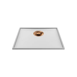 ELLECI - Mosogatótálca Essenza 50 46,2x38,2 Keratek 1 m. K96 White bronz tartozékokkal LKES5096BRZ ELLECI - Mosogatótálca Essenza 50 46,2x38,2 Keratek 1 m. K96 White bronz tartozékokkal LKES5096BRZ