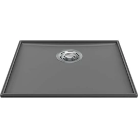 ELLECI - Mosogatótálca Essenza 50 46,2x38,2 Keratek K99 Dark Grey inox tartozékokkal LKES5099 ELLECI - Mosogatótálca Essenza 50 46,2x38,2 Keratek K99 Dark Grey inox tartozékokkal LKES5099
