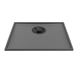ELLECI - Mosogatótálca Essenza 50 46,2x38,2 Keratek K99 Dark Grey fekete tartozékokkal LKES5099BKM ELLECI - Mosogatótálca Essenza 50 46,2x38,2 Keratek K99 Dark Grey fekete tartozékokkal LKES5099BKM