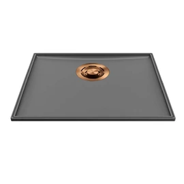 ELLECI - Mosogatótálca Essenza 50 46,2x38,2 Keratek K99 Dark Grey bronz tartozékokkal LKES5099BRZ ELLECI - Mosogatótálca Essenza 50 46,2x38,2 Keratek K99 Dark Grey bronz tartozékokkal LKES5099BRZ