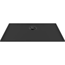 ELLECI - Mosogatótálca Essenza 70 68,2x38,2 Keratek 1 m. K86 Black fekete tartozékkal LKES7086BKM