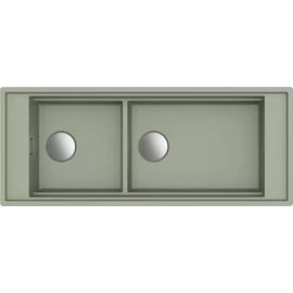 ELLECI - Mosogatótálca Mixology 590 1140x392 Keratek K82 Sage inox tartozékokkal LKM59082FIXCI