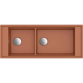 ELLECI - Mosogatótálca Mixology 590 1140x392 Keratek K83 Clay inox tartozékokkal LKM59083FIXCI