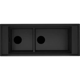 ELLECI - Mosogatótálca Mixology 590 1140x392 Keratek K99 Black fekete tartozékokkal LKM59086FBXCB