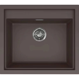 ELLECI - Mosogatótálca Sintesi 105 Keratek K87 Cocoa inox tartozékokkal LKS10587