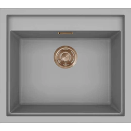 ELLECI - Mosogatótálca Sintesi 105 Keratek K99 Dark Grey bronz tartozékokkal LKS10599BRZ