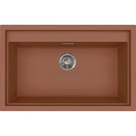 ELLECI - Mosogatótálca Sintesi 130 Keratek K83 Cavern Clay inox tartozékokkal LKS13083