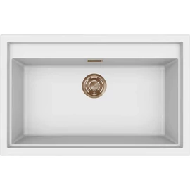 ELLECI - Mosogatótálca Sintesi 130 Keratek K96 White bronz tartozékokkal LKS13096BRZ