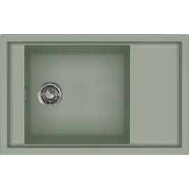 ELLECI - Mosogatótálca Sintesi 305 Keratek K82 Sage inox tartozékokkal LKS30582