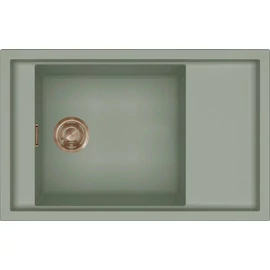 ELLECI - Mosogatótálca Sintesi 305 Keratek K82 Sage bronz tartozékokkal LKS30582BRZ