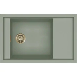 ELLECI - Mosogatótálca Sintesi 305 Keratek K82 Sage arany tartozékokkal LKS30582GLD