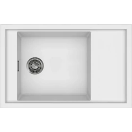 ELLECI - Mosogatótálca Sintesi 305 Keratek K96 White inox tartozékokkal LKS30596