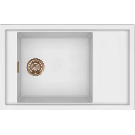 ELLECI - Mosogatótálca Sintesi 305 Keratek K96 White bronz tartozékokkal LKS30596BRZ