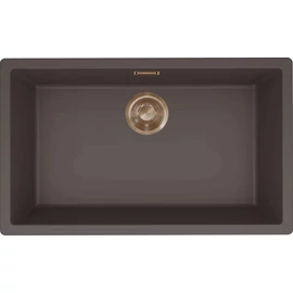 ELLECI - Mosogatótálca Zen 130 Keratek K87 Cocoa bronz tartozékokkal LKZ13087BRZ