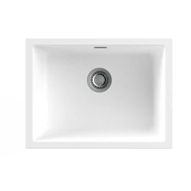 NODOR NorGranite 55.40 1B WH mosogató 4087 NODOR NorGranite 55.40 1B WH mosogató 4087