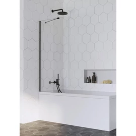 Radaway Idea Black PNJ 70 kádparaván, fekete 10001070-54-01 Radaway Idea Black PNJ 70 kádparaván, fekete 10001070-54-01