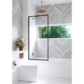 Radaway Modo New Black PNJ 80 Frame fekete kádparaván 10006080-54-56 Radaway Modo New Black PNJ 80 Frame fekete kádparaván 10006080-54-56