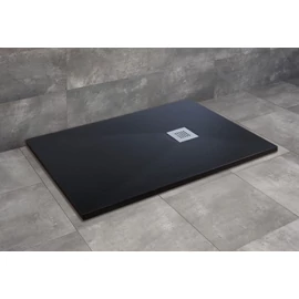 Radaway Kios F 100x80 cm szögletes öntöttmárvány zuhanytálca, antracit KF1080-54