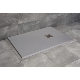 Radaway Kios F 120x90 cm szögletes öntöttmárvány zuhanytálca, szürke KF1290-52
