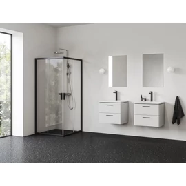 Ravak Blix II NBLRV2 90x90 zuhanykabin fekete+transparent 1LM70300Z1 Ravak Blix II NBLRV2 90x90 zuhanykabin fekete+transparent 1LM70300Z1